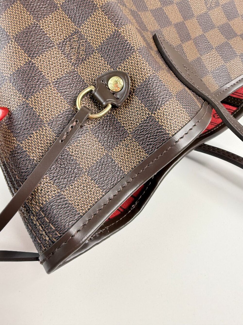 louis vuitton neverfull damier ebene - Picture 12 of 14